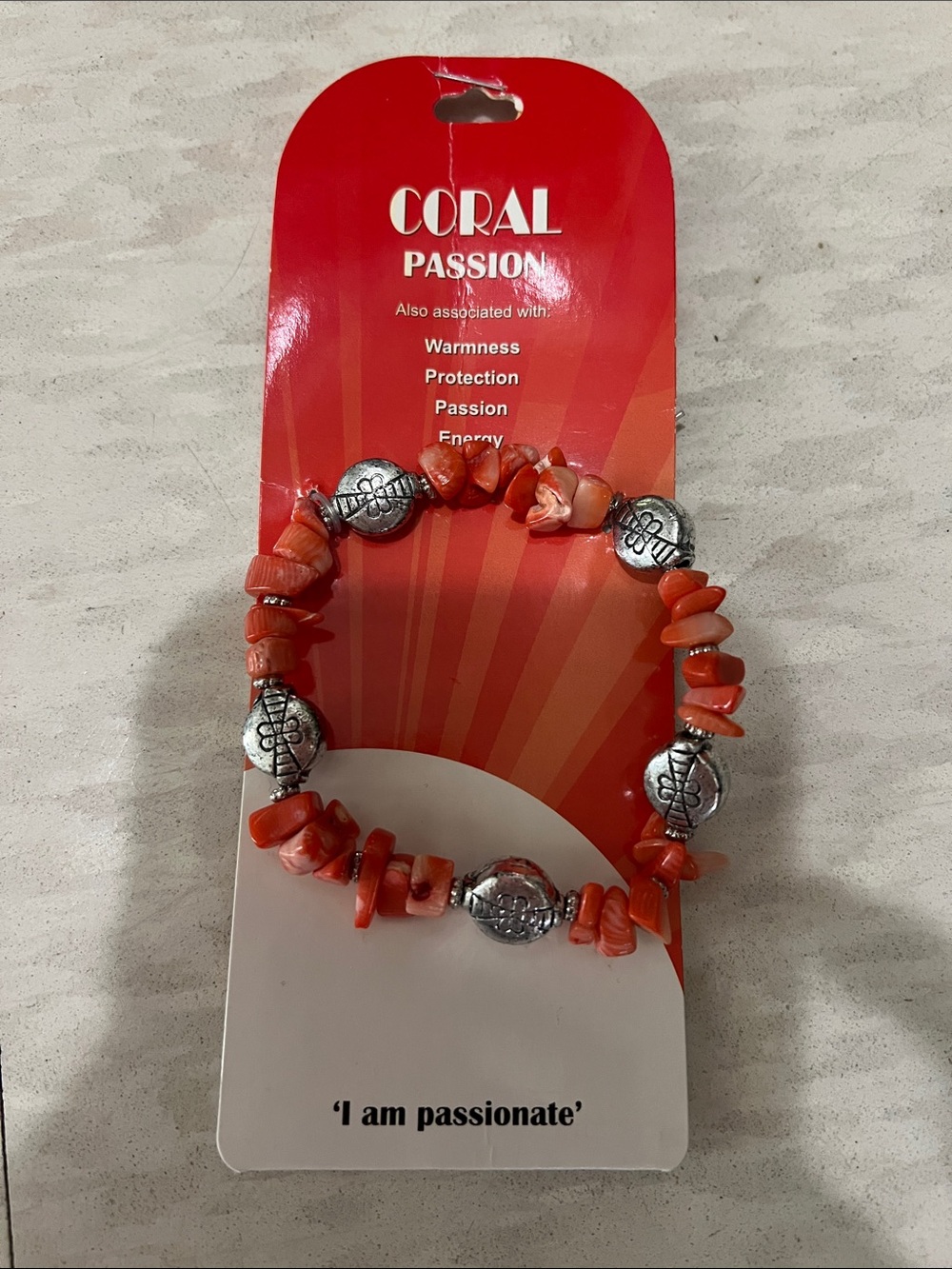 NWT Coral Bracelet